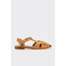 Elle Camel Deri Kadın Günlük Ayakkabı