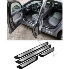 Ack Dizayn Peugeot 208 Tüm Modeller Uyumlu Premium Krom Kapı Eşiği A+