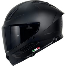 Sway Sw 868 Matt Black Full Face Kask - Motodede