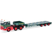 Herpa 87MBS026178 1/87 Ölçek, MB Lps 2032 Alçak Kasa Tır (Oepen), Sergilemeye Hazır Model Araç