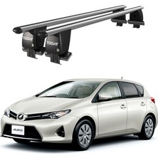 Today Auto Royal Toyota Auris / Corolla (2006-2012) Uyumlu Gri Kilitli Ara Atkı Port Bagaj Tavan Barı