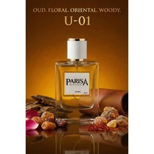 Parisa U-01 Secret Words Edp 50 ml - Gül & Ud Notalı Oryantal Çiçeksi Unisex Parfüm PRSU01