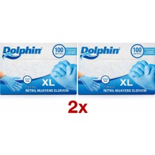 Dolphin Mavi Nitril Xl 2 Adet Eldiven