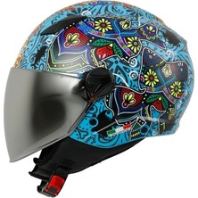 Sway Sw 765 Spring Blue Kask - Motodede