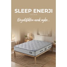 Enerji Model Full Ortopedik Yatak 30 cm |  Orta Sert Terletmez Kumaş, 7 Yıl Çökmeme  Garantili