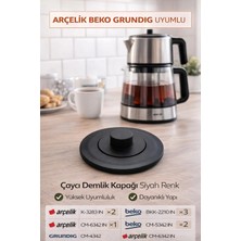 Öz Beyaz Eşya Beko CM-5342 In -BKK-2210 In Inox Çay Makinesi Demlik Kapağı  (Orjinal Yd Parça)