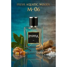 Parisa M-06 Vikings Edp 50 ml - Deniz Notları & Greyfurt Özlü Ferah Odunsu Erkek Parfümü PRSM06