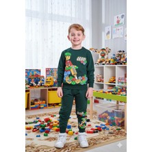 Alyakids Erkek Çocuk Karakter Desenli Iki Iplik Penye 2\'li Takım