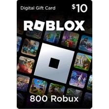 Roblox Gift Card - 800 Robux (Iade Garantili Tam Yüklenir)