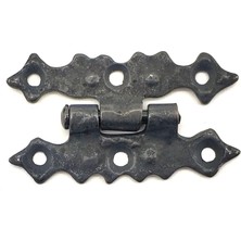 Nexgen Eco Lounge Antika Tarz Dekoratif Pirinç Yıldız Menteşe - 63X36 Mm, Oksit