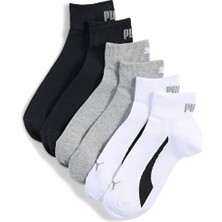 Puma Lifestyle Quarte Çorap (3 Çift) 93858202 Beyaz