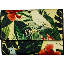 Prefer Desenli Kadın Deri Cüzdan