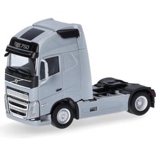 Herpa 313353-003 1/87 Ölçek, Volvo Fh 16 Gl. Xl 2020, 2 Akslı Çekici, Gümüş Gri, Sergilemeye Hazır Model Araç
