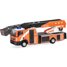 Herpa 098090 1/87 Ölçek, Man Tgm Dlk, Döner Tablalı Yangın Merdivenli Itfaiye Aracı (Berlin Itfaiyesi) Sergilemeye Hazır Model