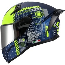 Sway Sw 869 Pro Kapalı Kask (Güneş Vizörlü) - Motodede