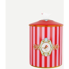 Pip Studio Love Birds Kırmızı Pembe Porselen Saklama Kabı 1300 ml