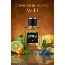 Parisa M-11 Imagination Edp 50 ml - Narenciye & Su Notları Içeren Ferah Akvaktik Erkek Parfümü PRSM11