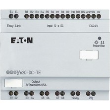 Eaton - EASY620-DC-TE - 24V Dc,12 Giriş/8 Çıkış (Transis.) Genişleme Mod.