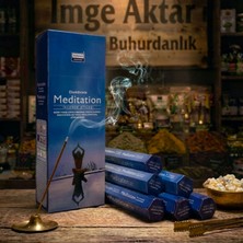 İmge Aktar Darshan Meditasyon (Meditation) Çubuk Tütsü (20'li Paket) - Odaklanma ve Huzur