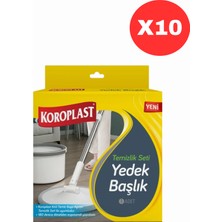 Koroplast Temizlik Seti Yedek Başlık X10