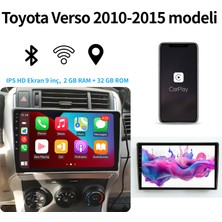 Dobest Sbaid Toyota 2010-2015 Model Verso 9 Inç/kayıpsız Kurulum/carplay/navigasyon/araç Multimedya Sistemi