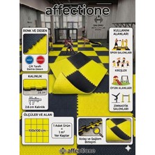 Affectione Damla Desen Tatami Minderi 100X100 20MM Çift Taraflı Kullanım Çift Taraflı Renk