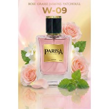 Parisa W-09 Miss Beautiful Edp 50 ml - Gül & Grasse Yasemini Notalı Zarif Çiçeksi Kadın Parfümü PRSW09