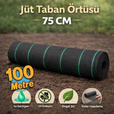 Badem10 (100 Metre) Yer Sergenliği Jut En: 75 cm Malç Sera Taban Gölge Sergenlik Örtüsü Yabani Ot Engelleme