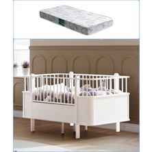 Setay Mdf Beşik, Dünya Büyüyen Beşik 80X130 - 1 Adet 80X130 Comfort Yatak
