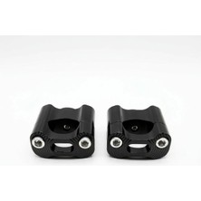 Moto Gz Gidon Yükseltme Motosiklet 22MM Cnc Universal -Siyah