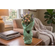 3D Meshing Dekoratif Melek Figürlü Meshing Vazo