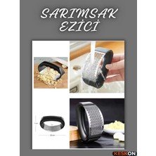 Keskon Sarımsak Ezici Presi | Pratik Doğrama Aleti | Hızlı ve Kolay Sarımsak Hazırlama Aracı