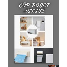 Keskon Çöp Poşeti Haznesi – Yapışkanlı Çöp Poşeti Düzenleyici Aparat