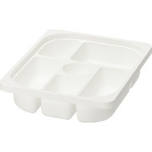 IKEA Beyaz Dayanıklı Saklama Kutusu 42X30X5 cm Oyuncak Düzenleyici Çocuk Odası