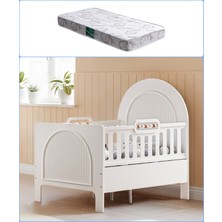 Setay Mdf Beşik, Athena Büyüyen Beşik 90X130 - 1 Adet 90X130 Comfort Yatak