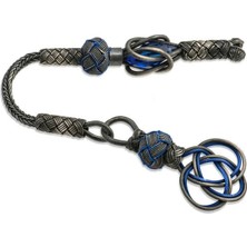Inure Jewelry Gümüş Trabzon Örmesi Kazaz Tesbih Püskül