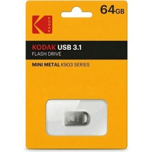 Kodak 64GB USB 3.1 Flash Bellek – Hızlı Veri Aktarım Taşınabilir USB Bellek