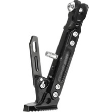 Moto Gz Universal Yan Sehpa Cnc Ayaklık Ayarlı -Siyah
