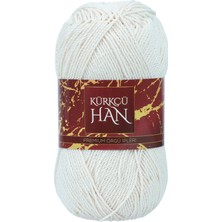 Kürkçü Han Aura Zincir Örgü Ipi 100G 200M %100 Akrilik