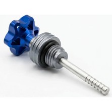 Moto Gz Modifiye Yağ Çubuğu Universal Cnc -Uzun-Mavi