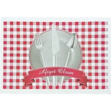 ŞEYLİŞEYLER Şeylişeyler - Amerikan Servis Kağıdı 30 x 40 cm 500 Adet 1 Paket