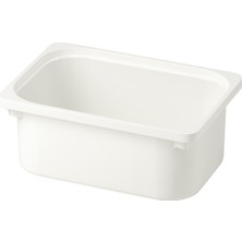 IKEA Beyaz Dayanıklı Saklama Kutusu 42X30X10 cm Oyuncak Düzenleyici Çocuk Odası