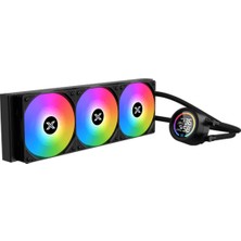 Xigmatek EN45905 Lk 360 AM5/LGA1851 Argb Fan LCD Dijital Göstergeli Siyah 360MM Sıvı Soğutma