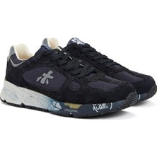 Premiata Lacivert Mase Siyah Logo Detaylı Erkek Sneaker