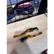 Moto Gz Honda Pcx Uyumlu Ayarlanabilir Spor Manet Gold