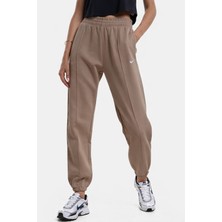 Nike Sportswear Loose Fit Pant Bol ve Uzun Kesim Eşofman Altı Koyu Kahverengi