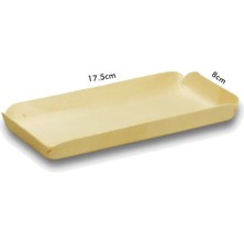 Zorlu Ekolojik Ürünler Tahta Tabak 17.5 x 8 cm 10 Adet