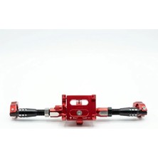 Moto Gz Telefon Tutucu Cnc Alüminyum Ayarlı + Gidon Bar Universal -Kırmızı