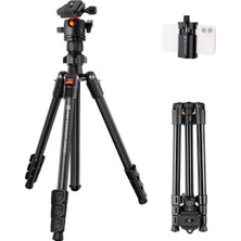 K&f Concept 163CM Alüminyum Tripod (O234A1+BH-36 Başlık)
