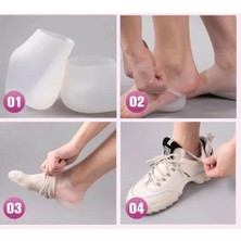 Nexgen Boy Uzatıcı Gizli Topuk Silikon Tabanlık (1 Çift )